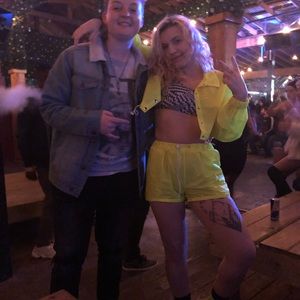 Yellow Reflective Shorts with matching jacket